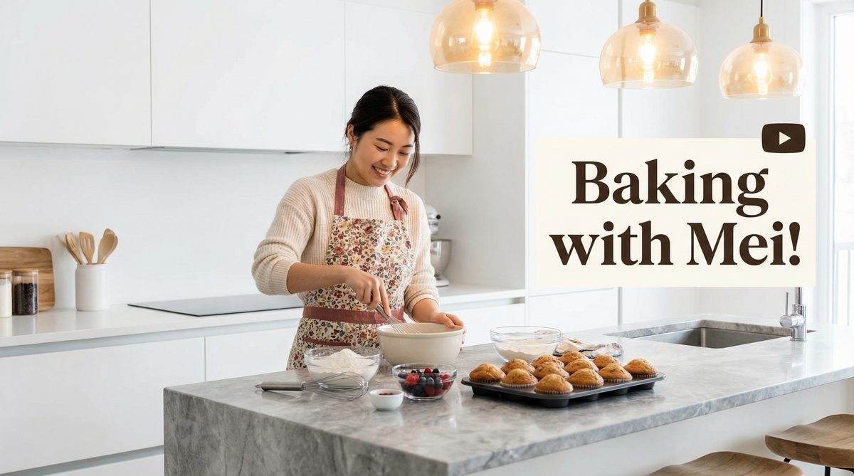 蘑菇视频创作者小厨娘