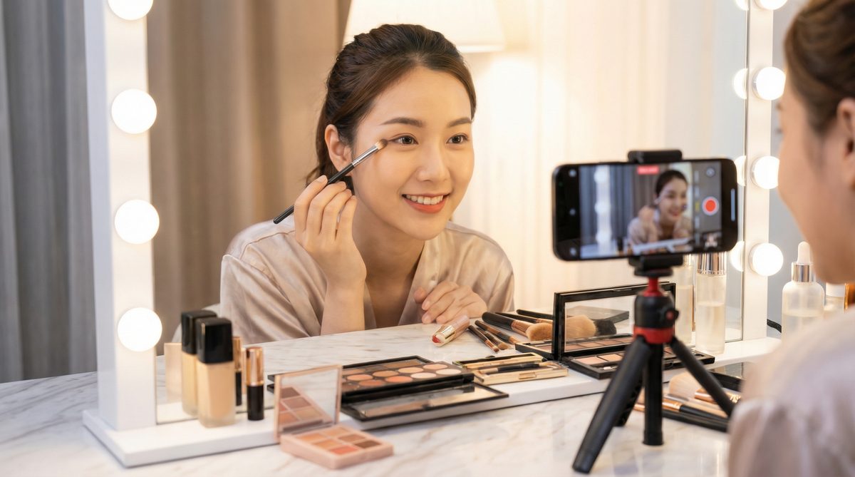 蘑菇视频美妆直播视频